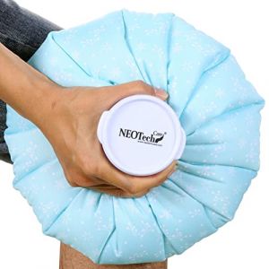 Poche de glace NEOtech Care - Vessie cryoth&eacute;rapie - Premiers soins - Couvercle vissable (Flocons de neige, 28cm diam&egrave;tre) (NEOtech Care (EU), neuf)