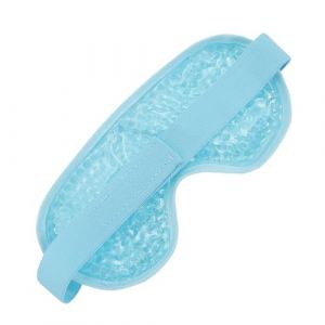 PACKOVE 1Pc Compresse Froide Compresse Chaude Masque Pour Les Yeux Masque De Sommeil Masques Pour Les Yeux Soins De La Peau Apaisant Pendant La Nuit Réutilisable Pour Le Visage Gel Patch (Spring TU, neuf)