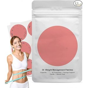 Patchs beauté aux ingrédients naturels, Patchs zéro gravité, Soin corps réconfortant, Contient de la L-glutamine, de la berbérine, du chrome, de la grenade et de la cannelle (1pc) (Guangzhoujinmianshangmaoyouxiangongsi, neuf)