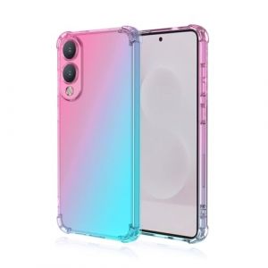 HONLEN Coque pour Samsung Galaxy S25 Edge &Eacute;tui, (6.7" inches) Transparente D&eacute;grad&eacute;e TPU Silicone Quatre Coins Renfort d'angle Case (HONLEN, neuf)