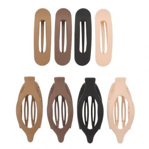 PENIKOKO Lot de 8 Pinces &agrave; Cheveux Mates Antid&eacute;rapantes Grandes Finition Mate Texture Satin&eacute;e Maintien Fort pour Femmes Accessoires Coiffure Polyvalents pour Travail et Usage Quotidien (xinshengzhan, neuf)
