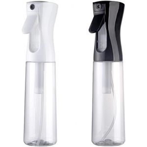 THINTON Flacon pulv&eacute;risateur d'eau 200 ml pour cheveux, flacon pulv&eacute;risateur vide &agrave; brume fine continue, pulv&eacute;risateur &eacute;l&eacute;gant pour nettoyer le visage humide, barbier, coiffure, repassage (2 flacons (THINTON, neuf)