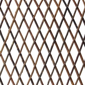 amelex 67 Grille Variable, Treillis en Osier Naturel Flexible, grosseur Variable, utilisable verticalement ou horizontalement, Repliable (RILOSTORE (AGB/Widerruf), neuf)