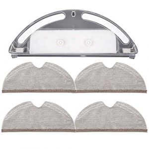 R&eacute;servoir d'eau avec 4 serpill&egrave;res &agrave; couverture compl&egrave;te pour aspirateur Xiaomi Roborock S5 S50 S51 S55 S6 (CCEU, neuf)