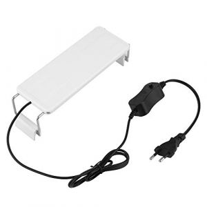 Rampe Led Nano 20L,Tbest Lampe Led Aquarium,Lampe Led Aquarium,Lumière Pour Aquarium Led 20L,Lampe Aquarium 20L,Mini Aquarium Lampe Clip On Aquarium Mini Led Light Fish Tank Lampe Eu Plug 220V (Youluu-cd, neuf)