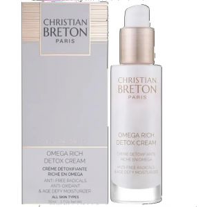 CHRISTIAN BRETON PARIS Omega Crème détox riche 50 ml (KTMP, neuf)
