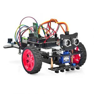 OSOYOO Model 3 Robot Car DIY Starter Kit for Arduino,Educational Motorized Robotics, Remote Control App, Learning How to Code, IOT Mechanical Coding for Teens and Adults (ShenZhen Kookye Tech. Ltd., neuf)