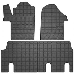 MOTOS Tapis de sol caoutchouc pour Mercedes-Benz Vito III depuis 2014 Améliorez Votre Confort de Voyage avec Le tapis noir antidérapant Auto ET- tapis voiture Tous Temps pour Voiture, Protection Contr (MOTOS EU, neuf)