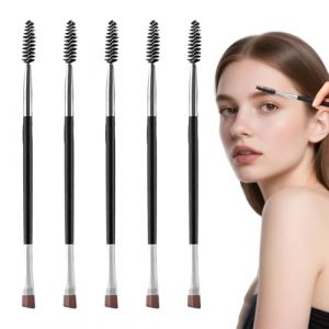 5 Brosses À Sourcils À Double Extrémité, Outil Multifonction Pour Mascara Et Peigne, Idéal Pour Soirée, Voyage Et Maquillage Quotidien. (LINRONGXU STORE, neuf)