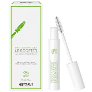 Booster Densité Cils et Sourcils - +19% en densité & Longueur - HUYGENS - Soin revitalisant à l'huile de ricin - Cliniquement prouvé - Certifié BIO (HUYGENS, neuf)