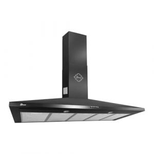 GURARI Hotte murale GCH C 147 BL 120 N - Hotte aspirante - 120 cm - 1000 m&sup3;/h - Noir - 3 niveaux (elektroniks-home, neuf)