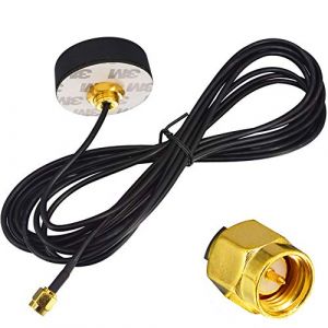 YILIANDUO GSM 2G 3G 4G LTE Antenne SMA Male Waterproof Omni-Directional Outdoor Vis-Mount Antenna Booster de Signal &eacute;tanche 4G LTE SMA Male pour Routeurs Antenne Externe (onelinkmore, neuf)