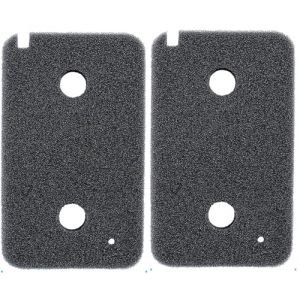 Lot de 2 filtres pour sèche-linge Miele 9499230 - À pompe à chaleur - Gros grain fin - 220 x 130 x 30 mm - Filtre éponge - Tapis filtrant - Pour sèche-linge à condensation - Fabriqué en Allemagne (WIETRE, neuf)