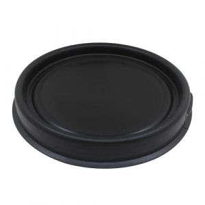 Couvercle fut plastique pour bidon eau grande ouverture fut stockage alimentaire bidon eau alimentaire f&ucirc;tc mac&eacute;ration f&ucirc;t avec couvercle amovible (Noir, 160L 440mm) (KaiMao Supplier, neuf)