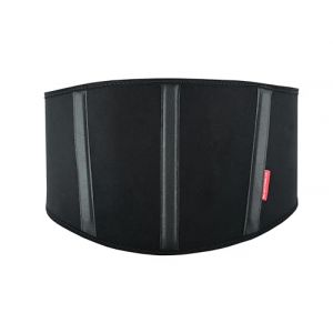 BLACKWILD Ceinture lombaire en néoprène pour moto | Chauffe-reins lombaire en néoprène pour une stabilisation efficace | Ceinture lombaire pour moto homme et femme (S = 80-90 cm de tour de ventre) (First Racing GmbH, neuf)