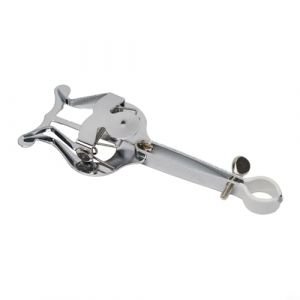 Support de partition de trompette pour fanfare &ndash; Lyre en m&eacute;tal sur support compatible avec trompettes de concert, argent&eacute; (Yanghaicheng, neuf)