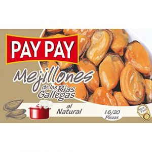 Lot de 10 boites de moules au naturel de marque pay pay (Hellowcost Europe, neuf)