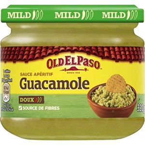 Old El Paso Sauce Apéritif Guacamole Doux 320g (lot de 4) (J&S France, neuf)