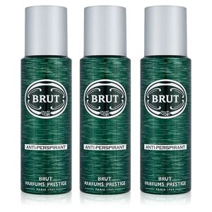 Brut-Déodorant atomiseur anti-transpiration pour homme, 200 ml, lot de 3 (CorpoeCapelli, neuf)