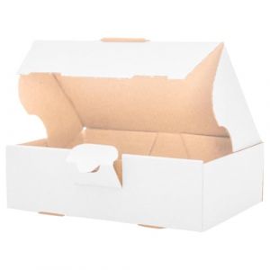 verpacking 500 cartons d'exp&eacute;dition extra-plats 16 x 11 x 5 cm, Blanc, MB-1 Petite Bo&icirc;te Carton d'exp&eacute;dition DIN A6 (verpacking, neuf)