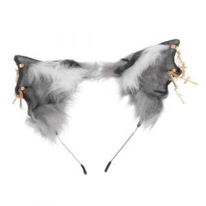 Beaupretty 2 Pcs En Peluche Chauve-Souris Bandeau Oreilles De Loup Bandeau En Peluche Oreille De Lapin Bandeau Oreilles De Lapin En Bandeau Halloween Accessoire De Cheveux Costumes (lorianca, neuf)