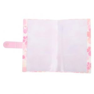 TOPBATHY Nail Sticker Book Album de Rangement Plastique Portable pour Autocollants Nail Art Décoratifs et Présentation Facile (Parham Ring, neuf)