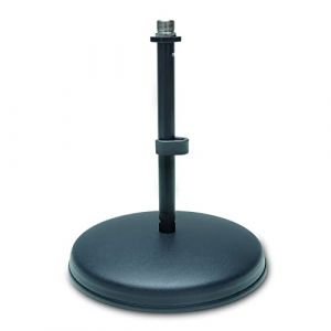 Pied de micro Keepdrum MS032 - Tr&eacute;pied de table - Noir (keepdrum, neuf)