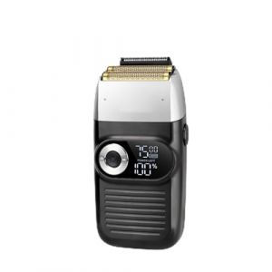 FILFEEL T&ecirc;te Chauve pour Hommes-tondeuse de Barbier Professionnelle avec Feuille &eacute;lectrique, Conception Fil et Affichage LED pour (Argent, noir) (Liyishun, neuf)