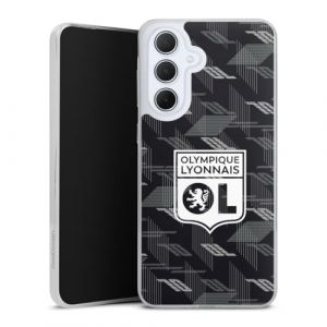 Coque Slim Compatible avec Samsung Galaxy A 36 5G Case Ultra Fine Etui Silicone Ultra Fine Produit sous Licence Officielle OL Olympique Lyonnais (DeinDesign - GmbH, neuf)