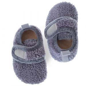 Dream Bridge - Chaussons pour enfants en polaire de sherpa avec semelle antid&eacute;rapante pour gar&ccedil;ons et filles, 27/28 EU (Nine Star2018, neuf)