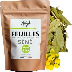 Thé au Séné en Feuilles Premium - Feuilles de Séné Infusion 100% Naturel - Détoxification et Soulagement Digestif - NCA (100) (ANJEL BOUTIQUE - MAISON DU GOUT, neuf)