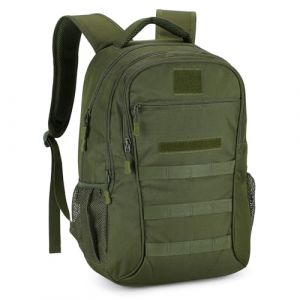 VINBAGGE Sac à Dos Militaire, 30L Petit Cartable Sac à Dos de Trekking, Sac à Dos Tactique Molle, Imperméable Sac à Dos de Combat pour Voyage Camping Scalade 20L/25L/35L (Fvinoeu, neuf)