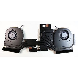 Power4Laptops Version 1 (Veuillez v&eacute;rifier l'image) Ventilateur pour Ordinateurs Portables avec radiateur Compatible avec HP Omen 17-cb0053nf (Power4Laptops, neuf)