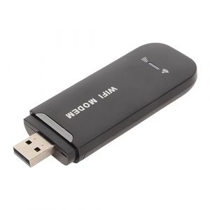 Routeur WiFi 4G Haut D&eacute;bit, jusqu'&agrave; 150 Mbps, Prend en Charge 10 Utilisateurs, Emplacement pour Carte SIM, Modem WiFi USB 4G LTE Portable pour Bureau, Maison, Plug and Play (Poover-eu, neuf)