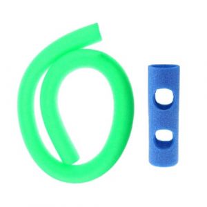 F Fityle Frite de Piscine Épaisse Polyvalent pour Adultes, Tube Flottant en Mousse PE avec Connecteur, Accessoire de Chaise de Piscine,Outil Auxiliaire Flexible,Aide à Flottabilité pour Natation,Vert (Homegarden FR, neuf)