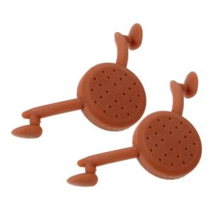 Veemoon Lot de 2 Fa&ccedil;onneurs de Sourire en Silicone Marron, Entra&icirc;neurs Faciaux pour Tonification Musculaire, Dispositif D'am&eacute;lioration du Sourire et Aide aux Fossettes, Appareil Lifting (lucy Liu, neuf)