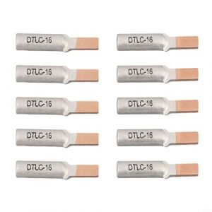 DTLC Lot de 10 cosses de c&acirc;ble pour disjoncteur 10-25 mm2 Cuivre Aluminium Plusieurs mod&egrave;les (DTLC-10) (FHsport, neuf)