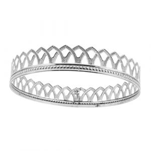 Healifty Couronne R&eacute;tro Antique pour Homme Accessoire de Roi L&eacute;ger et Confortable pour Anniversaire Cosplay et F&ecirc;tes Costum&eacute;es (Madonna Tied, neuf)