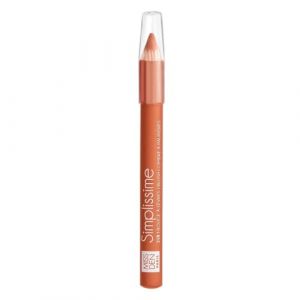 Crayon Multi-Usage - Miss Den - Simplissime - 3-en1 Rouge &agrave; L&egrave;vres, Blush, Ombre &agrave; Paupi&egrave;res - Teinte 732 Rose Corail (La Brosse et Dupont, neuf)