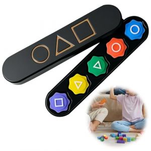 YAOYYG Osselets Jeu Traditionnel Cor&eacute;en, Gonggi Korean Game, Jouet Educatif pour Enfants, Gonggi Stones pour Tous Les &Acirc;ges, Jeu Amusant pour Famille et Amis, Activit&eacute;s &agrave; Domicile et En (PuSaSenJunKe, neuf)