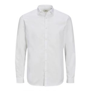 JACK & JONES Chemise habill&eacute;e Chemise habill&eacute;e Slim Fit White XXXL White XXXL (B E S T S E L L E R, neuf)