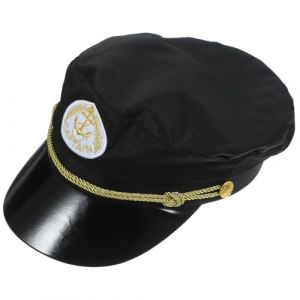 HANABASS Chapeau Capitaine Coton Pour Garçon Fille Accessoire Cosplay Marin Pour Fête Costume De Performance Léger Et Confortable Adapté Aux Soirées À Thème Et Événements Nautiques (Erxinu, neuf)