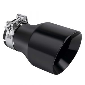 Embouts D'&Eacute;chappement, Embout D'&Eacute;chappement De Voiture Universel En Acier Inoxydable Embout De Silencieux &Agrave; Double Paroi Poli En Biseau Embout D'&Eacute;chappement De Voiture Entr&eacute;e 63mm Sortie 101mm (occasiond, neuf)