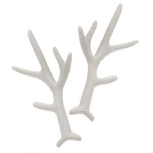 Beaupretty De Cerf Artificielles -tête Corne De Cerf De Renne Plastique Pour Cosplay (KenuoL, neuf)