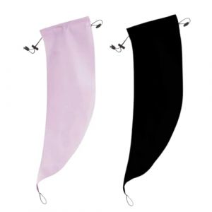 Ponytail Sleeve - Thickened Waterproof Hair Styling Tool | Elastic Shower Cap Sleeve With Secure Fit, Quick-Dry Fabric, And Comfortable Design For Shower, Pool, Spa, Gym, Beach, or Travel (合肥兼氏旬电子商务有限公司, neuf)