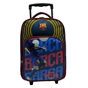 F.C. Barcelona Sac à Dos Scolaire à roulettes Barça - Collection Officielle (MISTERLOWCOST, neuf)