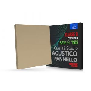 Addictive Sound Panneau Acoustique Mural Premium, panneau acoustique qualit&eacute; studio avec laine acoustique, Classe B d'absorption, fabriqu&eacute; dans l'UE, kit mur/plafond, 50x50x6 cm, 2.5 kg, Camel (Addictive Sound, neuf)