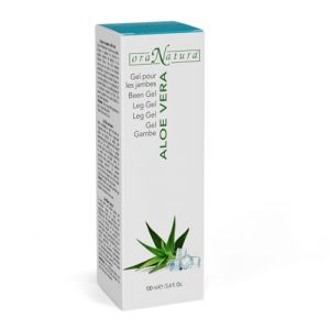 Ora Nature - Gel jambes ALOE VERA. Gel jambes effet froid. 100 ml (PLANTERS COSMETICA NATURALE, neuf)