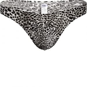 Faringoto String et string pour homme - Imprim&eacute; l&eacute;opard - Grande taille, Noir , L (Faringoto, neuf)