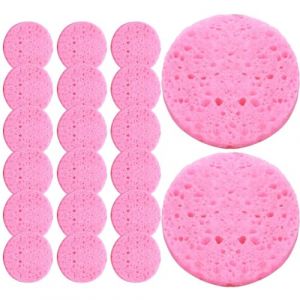 Éponge nettoyante pour le visage | Éponge de nettoyage en pâte de bois | Tampons de nettoyage en pâte de bois compressée en coton pour spa personnel (wudbace, neuf)